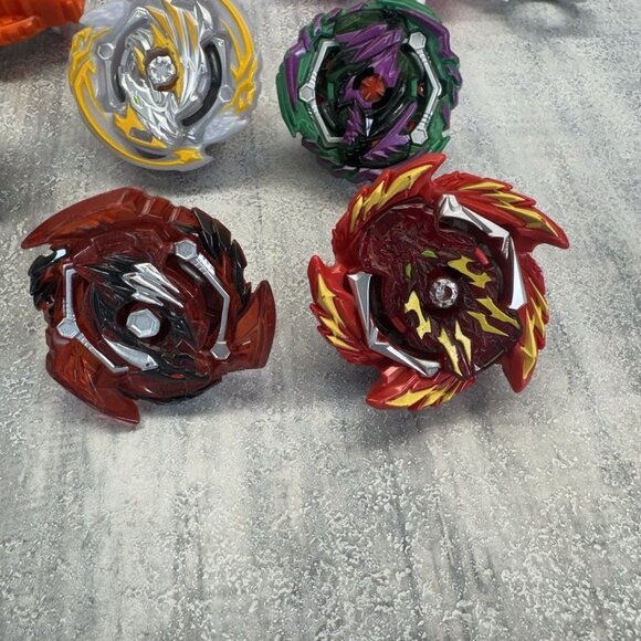 TOMY BEYBLADE Lot TAKARA Burst Rise Devolos Union Valtyrek Sword Achilles Wizard - Picture 4 of 6